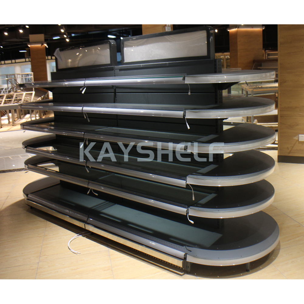 Gondola Shelving with Light Gondola Shelving with Light