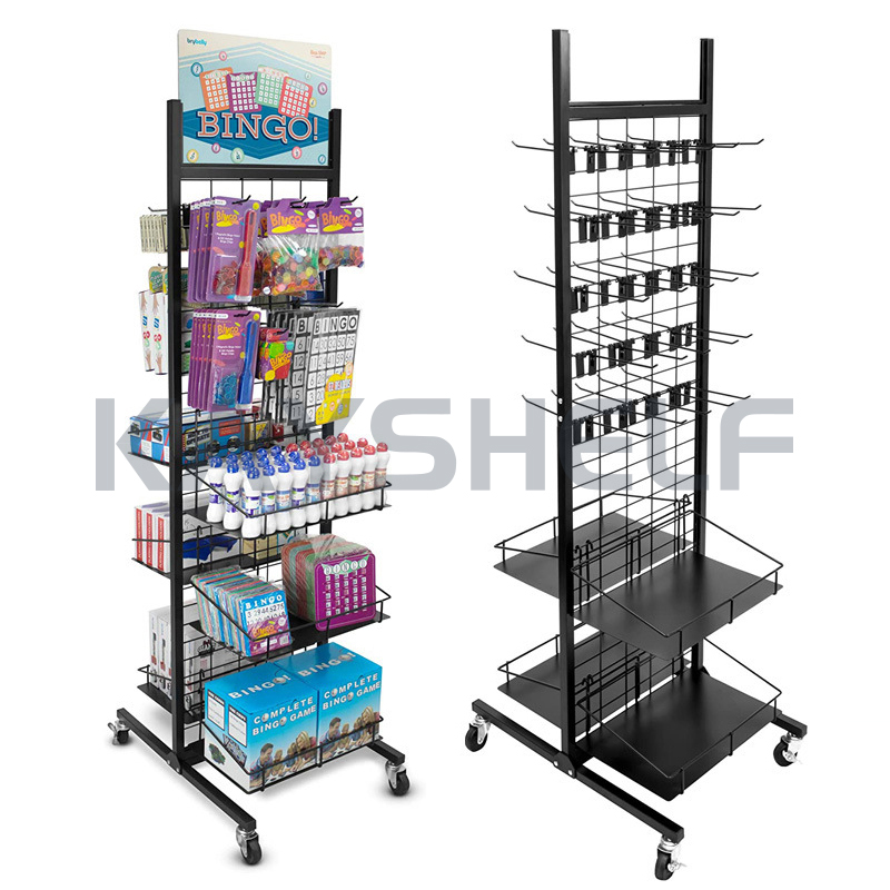 Maximize Sales and Space with the Ultimate Rolling Merchandise Display Rack