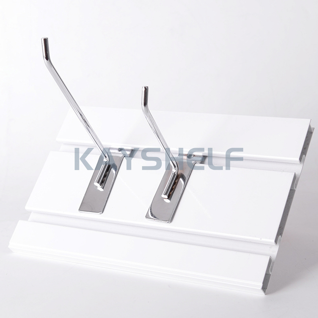 Slatwall Display Flip Scan Hooks for Retail Shop