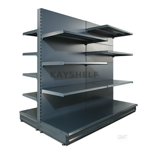 Heavy Duty European Shop Shelving System | Tegometal Compatible Island Gondola Rack for Supermarket & Grocery Store